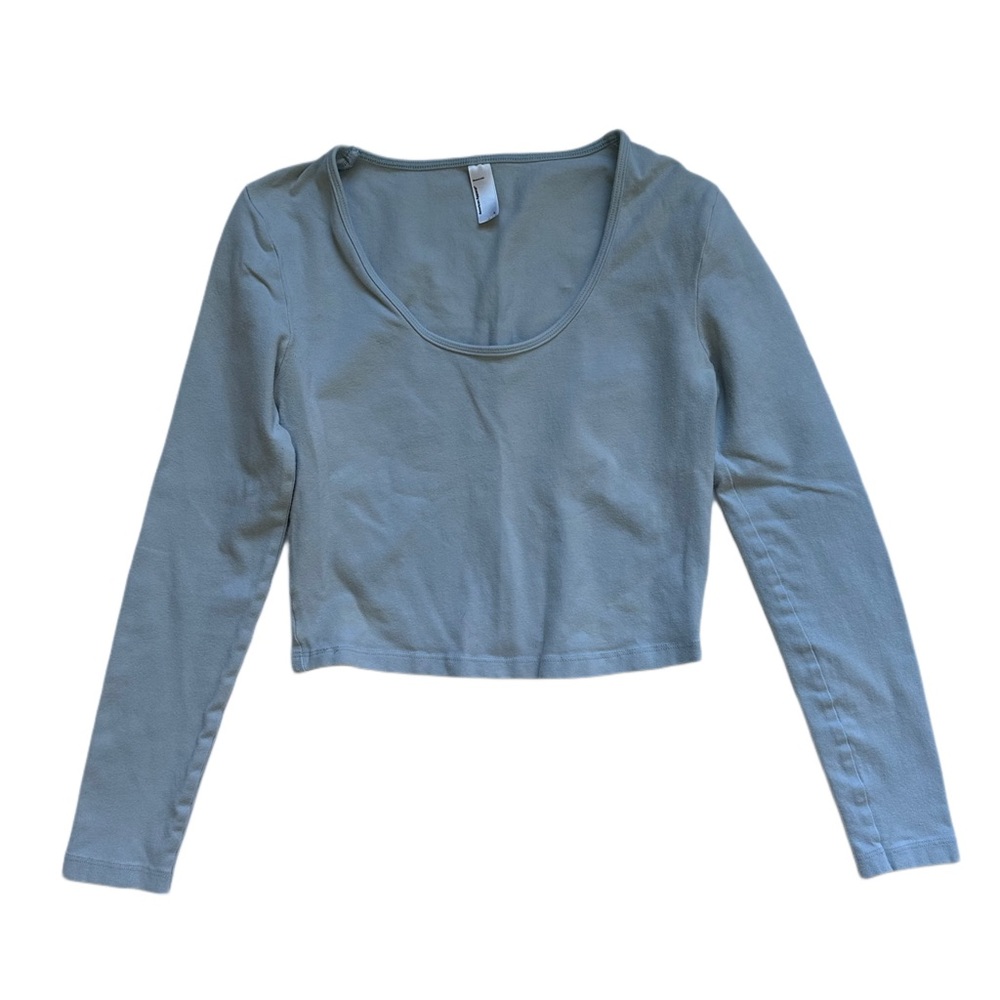 AMERICAN APPAREL Longsleeve Crop Top